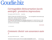Tablet Screenshot of goudie.biz